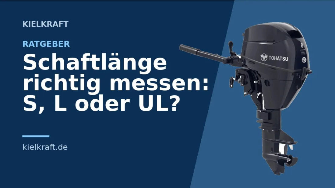 Schaftlänge richtig messen: S, L oder UL?